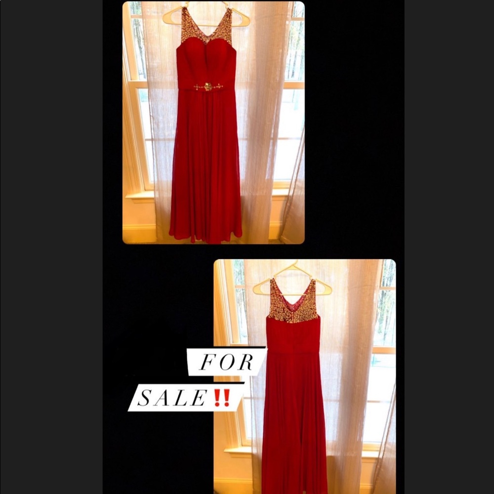 Red formal/prom dress